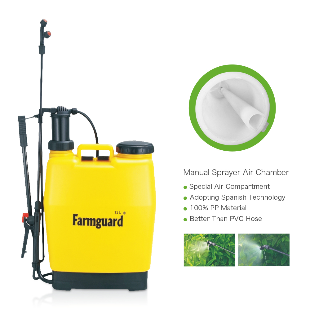 Pulverizador manual de mochila de mano para mochila de jardín para cosecha de maíz OEM GF-20S-06C