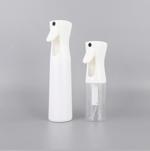 Bottadores de botella de botella de botella de mistón de plástico de mascota de color negro blanco