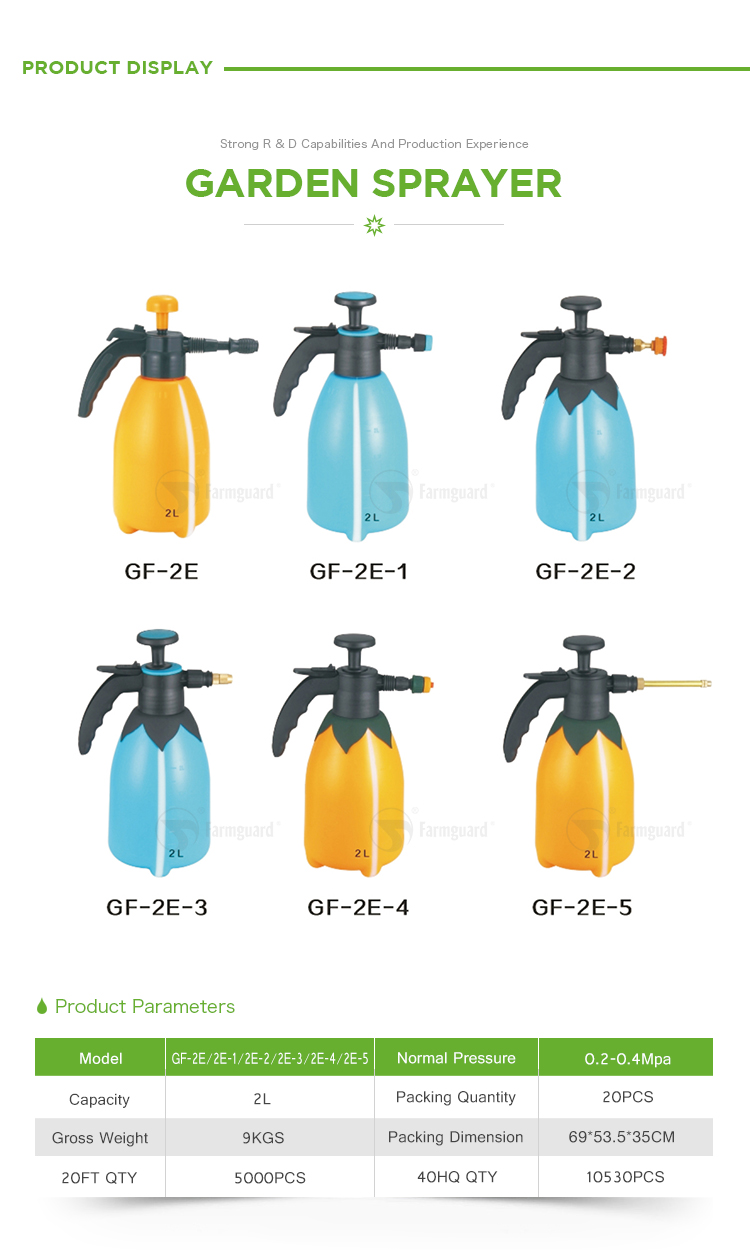 Rociador de jard&iacute;n GF-2E-GF-2E-1